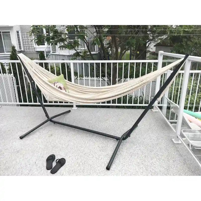 XL Thick Cord Mayan Hammock with Universal Stand