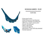 Nicaraguan Hammock with Universal Hammock Stand