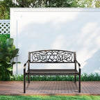 Costway Garden Bench Outdoor Furniture Porch Path Loveseat Chair - See Details