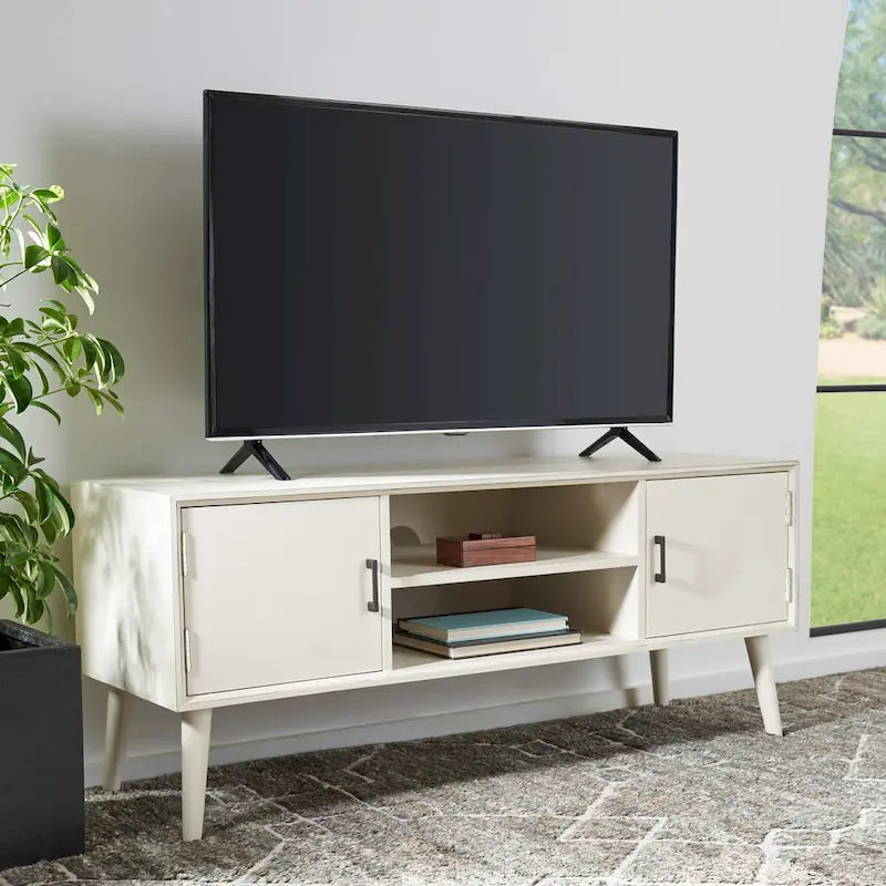 Maegan Mid-Century 47-inch Storage Media TV Stand - 47.3 W x 15.8 L x 20 H - 47Wx16Dx20H