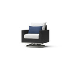 Milo Espresso 8 Piece Sunbrella Outdoor Patio Motion Seating Set