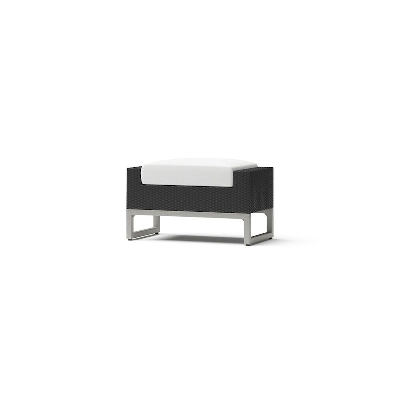 Milo Espresso 8 Piece Sunbrella Outdoor Patio Motion Seating Set