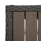 Milo Espresso 8 Piece Sunbrella Outdoor Patio Motion Seating Set
