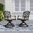 8 - Person Elliptical Outdoor Dining Set with Cushions