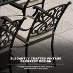 8 - Person Elliptical Outdoor Dining Set with Cushions