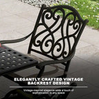 8 - Person Elliptical Outdoor Dining Set with Cushions