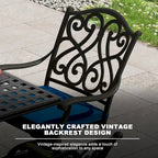 8 - Person Elliptical Outdoor Dining Set with Cushions