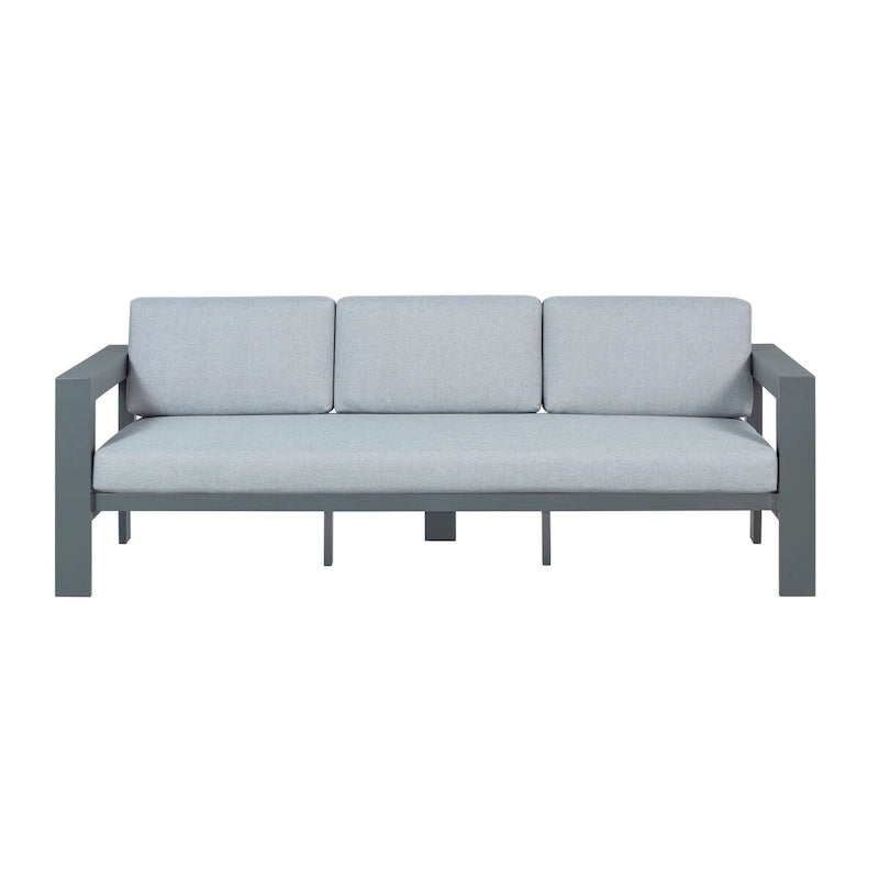 Sardinia Aluminum Frame Outdoor 84 Sofa