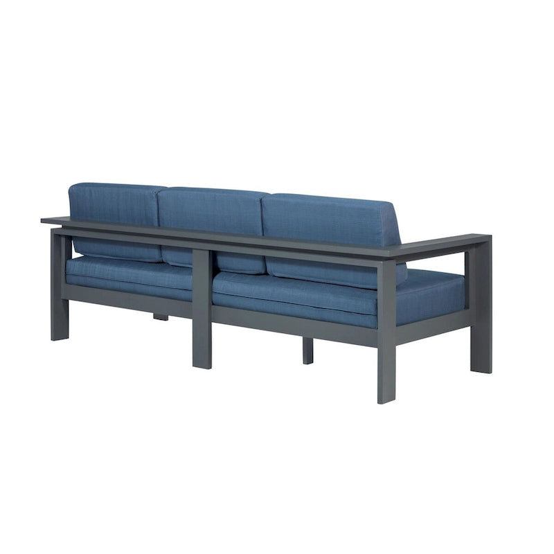 Sardinia Aluminum Frame Outdoor 84 Sofa