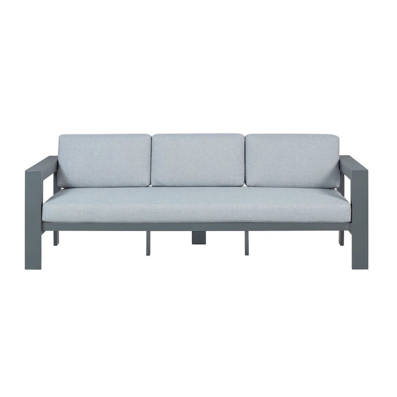 Sardinia Aluminum Frame Outdoor 84 Sofa