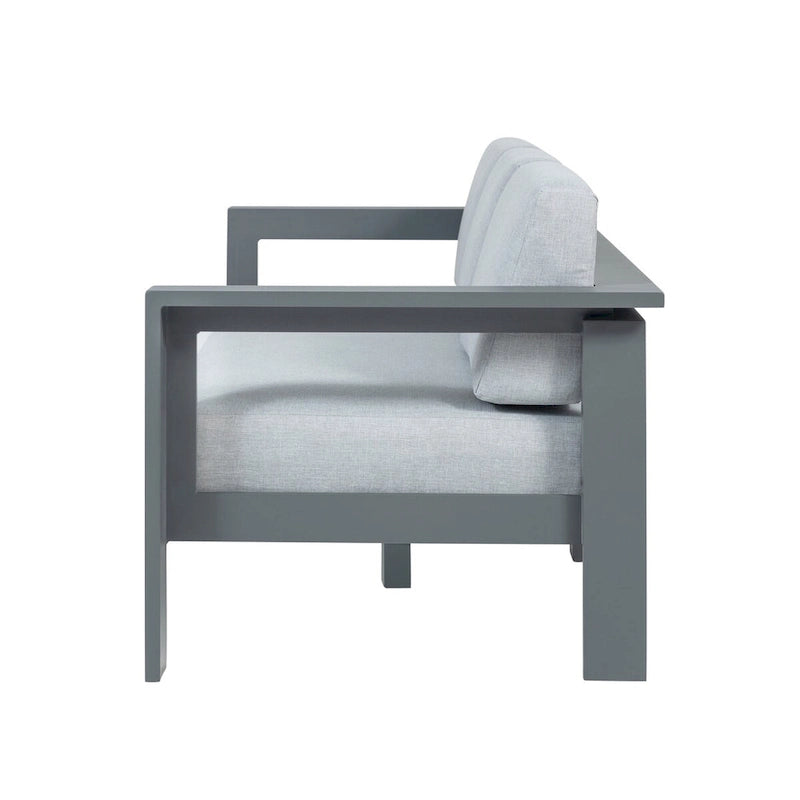 Sardinia Aluminum Frame Outdoor 84 Sofa