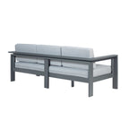 Sardinia Aluminum Frame Outdoor 84 Sofa