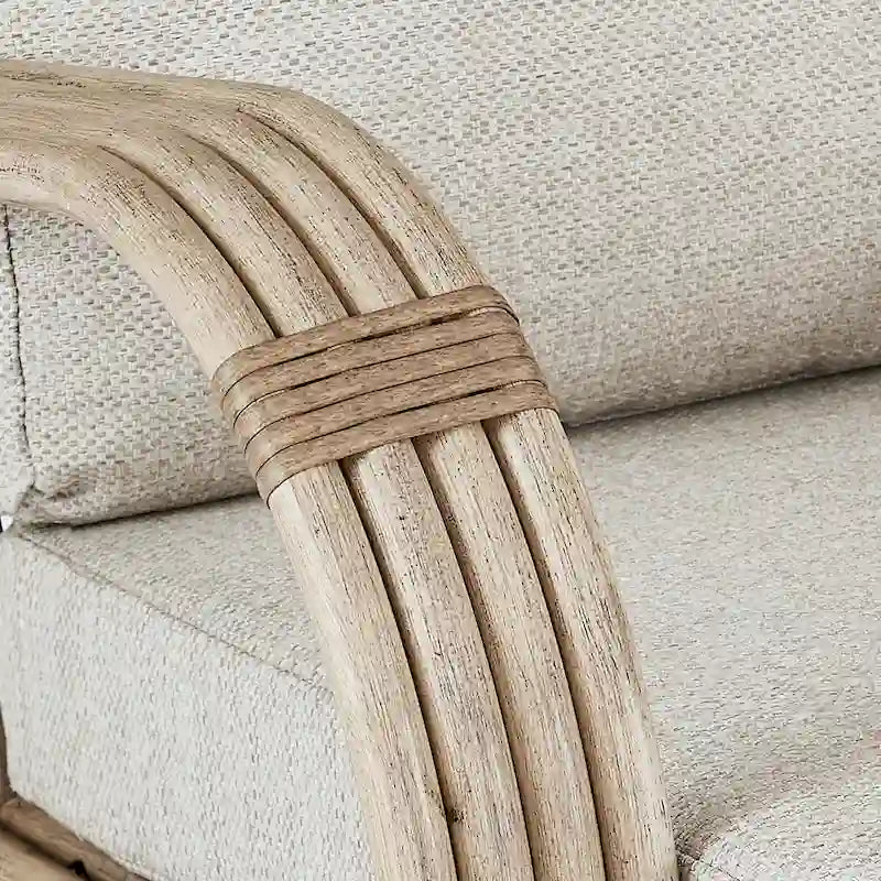 4-Piece Outdoor Aluminum Cushioned Club sofa Set