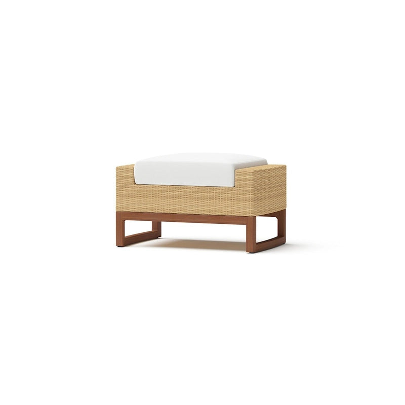 Mili 5 Piece Sunbrella Outdoor Patio Club Chair & Ottoman Set