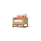 Mili 5 Piece Sunbrella Outdoor Patio Club Chair & Ottoman Set