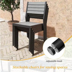 Pellebant Outdoor 5/7-Piece Patio Dining Furniture Set - N/A
