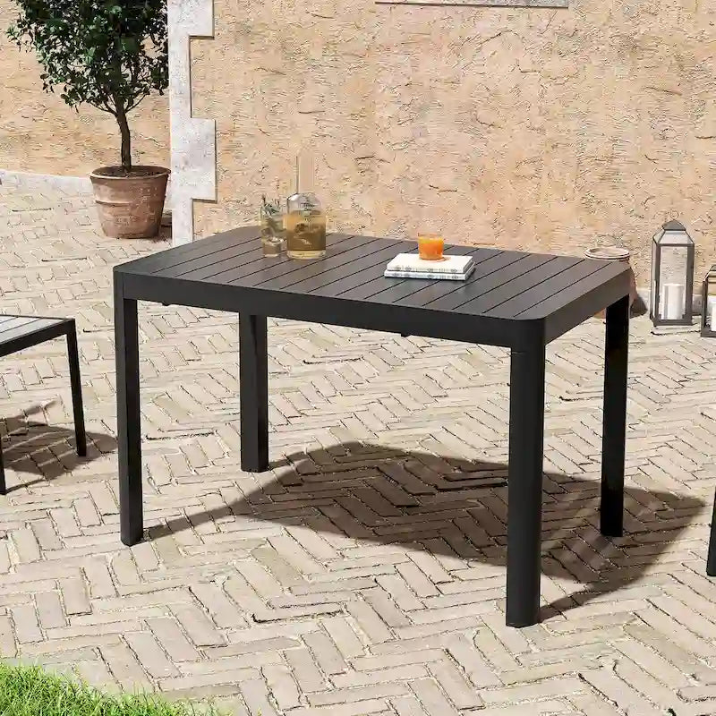 Pellebant Outdoor 5/7-Piece Patio Dining Furniture Set - N/A