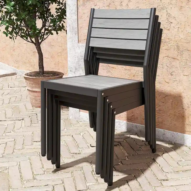 Pellebant Outdoor 5/7-Piece Patio Dining Furniture Set - N/A