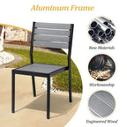 Pellebant Outdoor 5/7-Piece Patio Dining Furniture Set - N/A