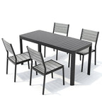 Pellebant Outdoor 5/7-Piece Patio Dining Furniture Set - N/A