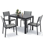 Pellebant Outdoor 5/7-Piece Patio Dining Furniture Set - N/A