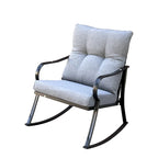 Rocker Set Chair and Teapoy Off-White