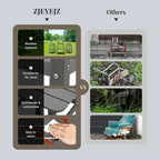 3-Piece HDPE Square High Outdoor Serving Bar Set