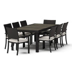 Portofino Comfort 19 Piece Sunbrella Outdoor Motion Estate Set