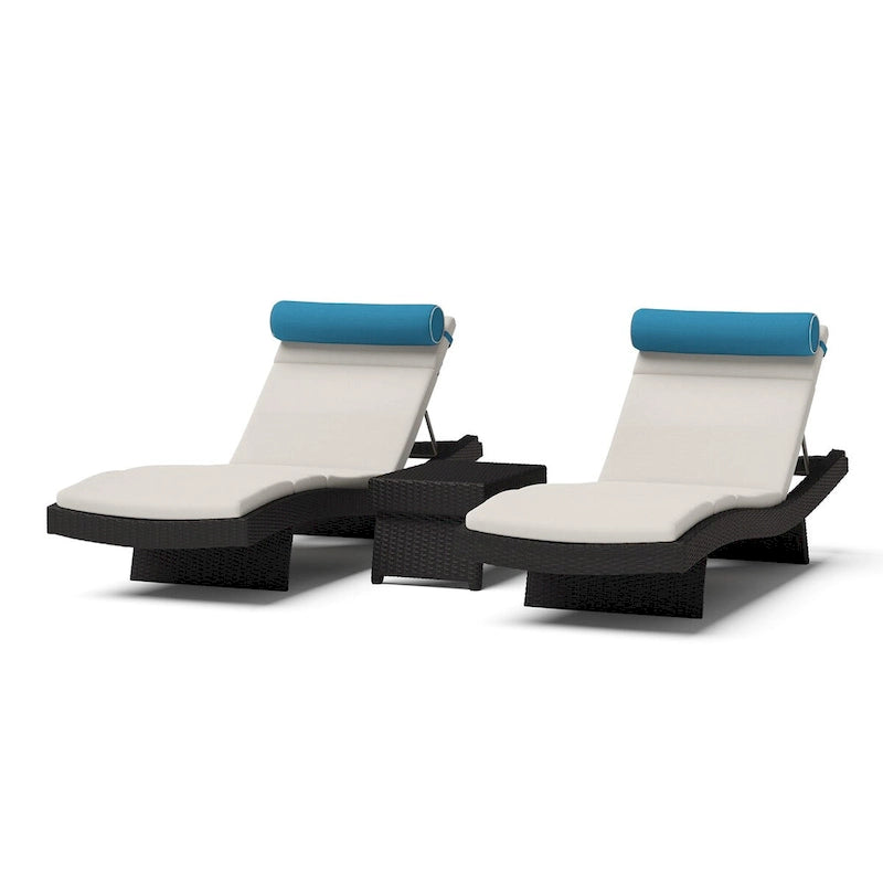 Portofino Comfort 19 Piece Sunbrella Outdoor Motion Estate Set