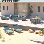 Portofino Comfort 19 Piece Sunbrella Outdoor Motion Estate Set
