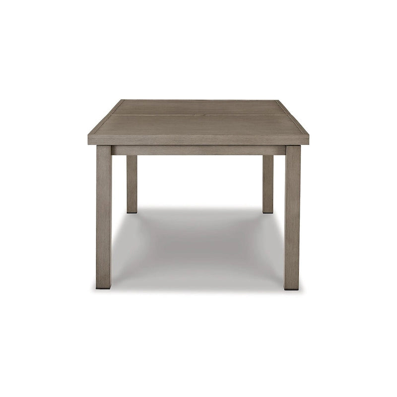 Signature Design by Ashley Beach Front Beige 7-Piece Outdoor Package - 42W x 71/94D x 30H