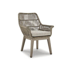 Signature Design by Ashley Beach Front Beige 7-Piece Outdoor Package - 42W x 71/94D x 30H