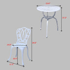 Patio Set cast Aluminum Patio Furniture Outdoor Garden Metal
