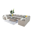 Avalon Bay 11-piece Deep Seating Sectional