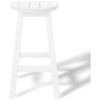 Polytrends Laguna Hdpe All Weather Outdoor Patio 24 Round Counter Stool (Set Of 3)