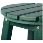 Polytrends Laguna Hdpe All Weather Outdoor Patio 24 Round Counter Stool (Set Of 3)
