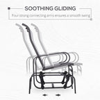 Outsunny Outdoor Glider Chair