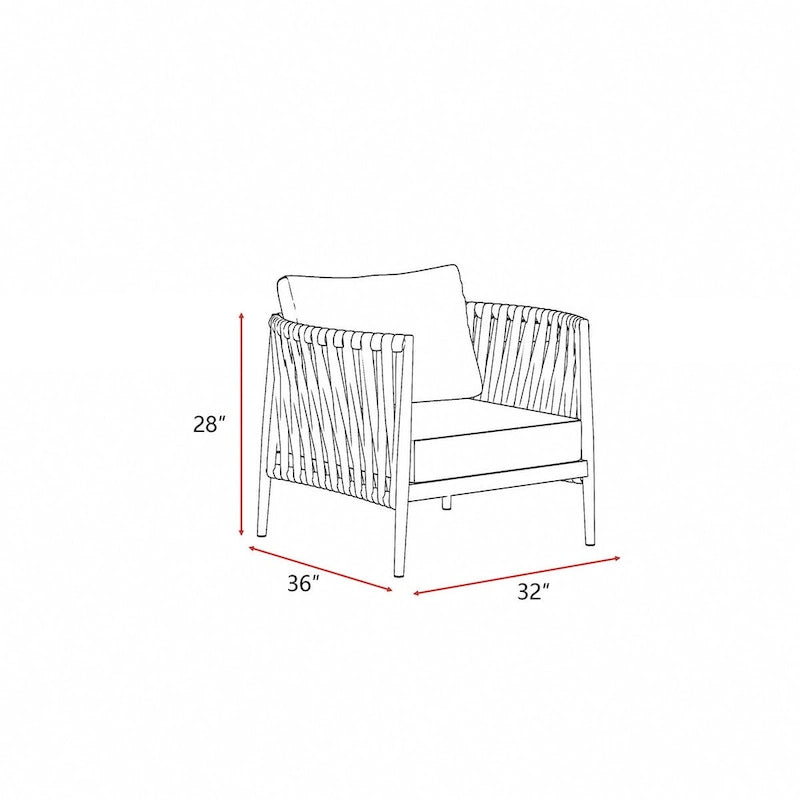Kamari 4-Piece Deep Seating Set