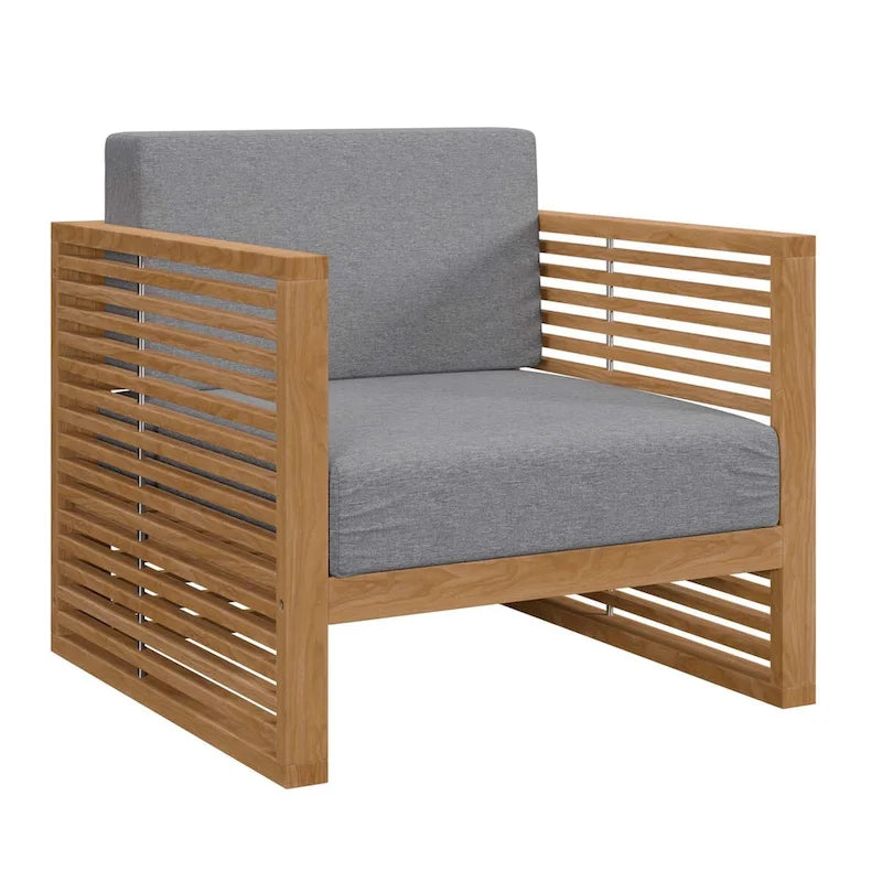 Carlsbad 3-Piece Teak Wood Outdoor Patio Outdoor Patio Set