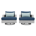Portofino Comfort 7 Piece Sunbrella Outdoor Patio Motion Seating Set