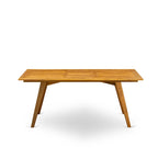 Outdoor Dining Set - Chairs with High Slatted Back and Rectangle Table with Wooden 4 legs - Natural Oil Finish (Pieces option)
