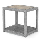 Portofino Comfort 8 Piece Sunbrella Outdoor Patio Motion Fire Seating