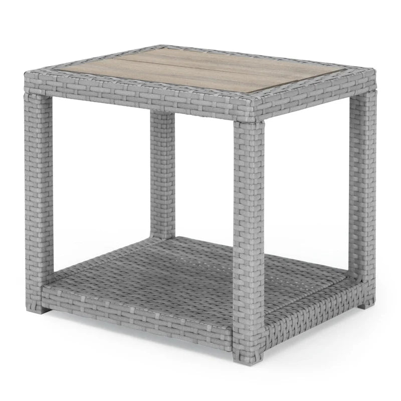 Portofino Comfort 8 Piece Sunbrella Outdoor Patio Motion Fire Seating