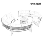 6 Person Outdoor Seating Group