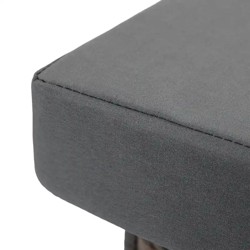 Patio Furniture, Outdoor Furniture, Seasonal PE Wicker Furniture, 6 Set Wicker Furniture With Tempered Glass Coffee Table