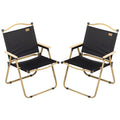 2 Pack Folding Camping Chair, Lightweight & Portable Beach Chairs Armchairs, for Festivals, Picnic and Hiking