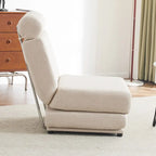 Single Sofa Chair Foldable Single Sofa Bed with Pillow