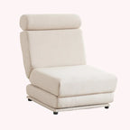 Single Sofa Chair Foldable Single Sofa Bed with Pillow