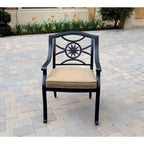 Ten Star 11-Piece Patio Dining Set (with 2 Swivel Rockers) with Cushions and 42 x 92/ 42 x 120 Rectangular Extension Table