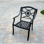 Ten Star 11-Piece Patio Dining Set (with 2 Swivel Rockers) with Cushions and 42 x 92/ 42 x 120 Rectangular Extension Table